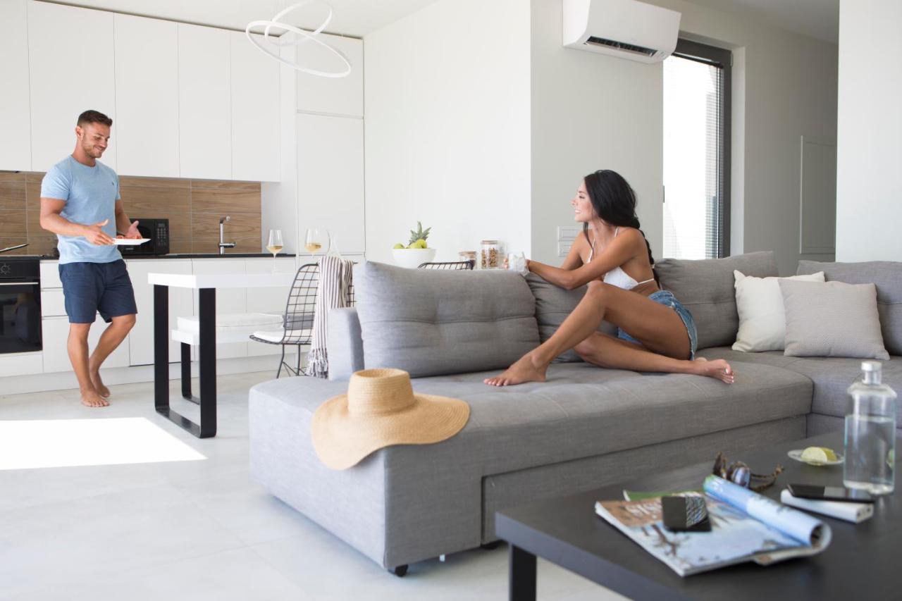 Oikos Boutique Residences Plateies Exterior foto