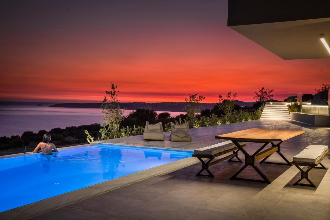 Oikos Boutique Residences Plateies Exterior foto